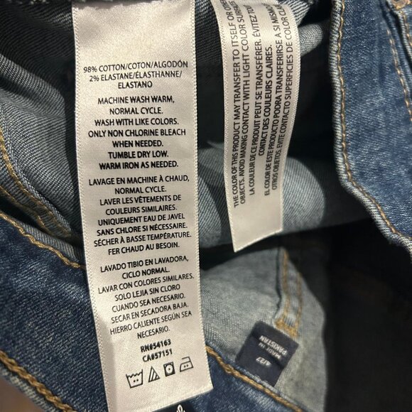 Calvin Klein Jeans Women’s Skinny Jeans Size 4/27 – New, Stretch Denim, Mid Rise - Picture 8 of 8